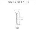 wholesale 925 Sterling Silver Inspirational Engraved Message Vertical Bar Necklace for Women Gifts-0-3