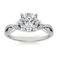wholesale 925 Sterling Silver Elegant Zircon Engagement Ring-0-0