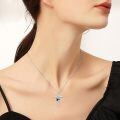 wholesale 925 Sterling Silver Butterfly Cross Keepsake Pendant Urn Necklace with Funnel Set-0-41
