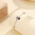 wholesale 925 Sterling Silver Panda Bracelet Animal s for Women Daughter Her Adjustable-0-1
