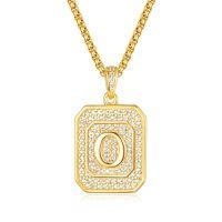 wholesale Gold Filled 925 Sterling Silver Letter Jewelry Necklace for Women Gift for Mom Wife Birthday Anniversary Christmas-Letter O