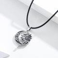 wholesale 925 Sterling Silver Dragon Yin Yang Pendant Necklace for Men Women Gifts-0-1