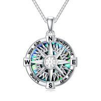 TOUPOP Sterling Silver Sunflower Cremation Urn Necklace for Ashes Memorial Jewelry-undefined