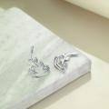 wholesale 925 Sterling Silver Leaf Vine Climbing Ear Cuffs for Women - Elegant Nature Inspired Jewelry-0-4