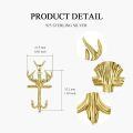wholesale 925 Sterling Silver Antler Cross Pendant Necklace-0-2