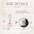 wholesale 925 Sterling Silver Dangle Earrings Wholesale With Black Onyx Stones Elegant Design-0-24
