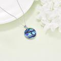 wholesale 925 Sterling Silver Tree Of Life Moonstone Necklace-0-3