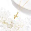 wholesale 14K Gold Stethoscope Pendant Necklace for Nurses Doctors Medical Gifts Jewelry-0-2
