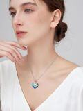 wholesale TOUPOP Granddaughter Necklace - 925 Sterling Silver Crystal Jewelry Birthday Gifts -0-2