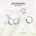 wholesale 925 Sterling Silver Handcuff Necklace with Turquoise/Abalone Pendant for Women-0-3
