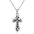 wholesale 925 Sterling Silver Cross Pendant Necklace - Religious s for Her-0-0
