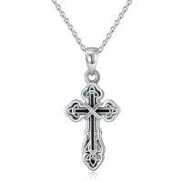 wholesale 925 Sterling Silver Cross Pendant Necklace - Religious s for Her-Celtic with Cross