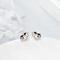 wholesale 925 Sterling Silver Cow Stud Earrings - Adorable Farm Animal Jewelry for Women-0-4