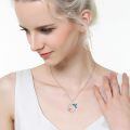 wholesale 925 Sterling Silver Engraved Alphabet Initial Letter Pendant Necklace-0-4
