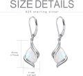 wholesale 925 Sterling Silver Black Onyx Tear Drop Dangle Earrings for Women Fine s-0-35