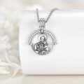 wholesale 925 Sterling Silver Pendant Necklace With Religious Figure Design-0-1