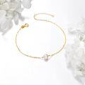 wholesale 14K Gold Freshwater Pearl Anklet for Women-0-2