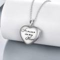wholesale 925 Sterling Silver Butterfly Enamel Heart Lockets Necklaces for Women Birthdays Gift Ideas-0-5