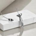 wholesale TOUPOP Sterling Silver Cremation Jewelry For Ashes Cremation Keepsake Memorial Urn Necklace For Ashes For Women -0-1