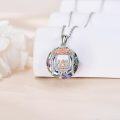 wholesale TOUPOP Sister Gifts From Sister Sisters Necklace 925 Sterling Silver Crystal Rose Flower Friendship Jewelry Birthday Christmas Gifts For Women -0-2