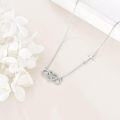 wholesale 925 Sterling Silver Infinity Heart Cross Charm Necklace for Women's Gifts-0-1