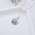 wholesale TOUPOP Butterfly Necklace 925 Sterling Silver Moonstone Butterfly Pendant Necklaces Jewelry Gifts For Women Her Mom Daughter Lover Birthday Xmas Presents Gifts Ideas -0-5