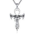 wholesale 925 Sterling Silver Eye Of Horus Pendant-0-0
