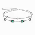 wholesale 925 Sterling Silver Birthstone Anklet Bracelets for Women Gifts-0-0