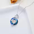 TOUPOP Sterling Silver Crystal Stethoscope Necklace Nurse Gift-0-4