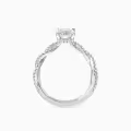 TOUPOP 925 Sterling Silver 10k/14k/18k Moissanite Personalized Engagement & Wedding Rings-0-1