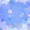 wholesale 925 Sterling Silver Austrian Crystal Heart Butterfly Cube Drop Earrings-0-5