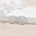wholesale 925 Sterling Silver Unicorn Hoop Earrings - Adorable Gift for Her-0-1