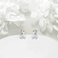 wholesale 925 Sterling Silver Cow Stud Earrings for Women Gifts -0-3