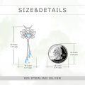 wholesale S925 Sterling Silver Moonstone Lotus Flower Necklace for Women & Men, Buddhist Inspired Jewelry Gift, 18+2 Chain-0-3