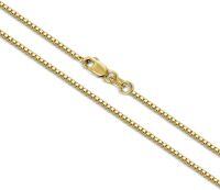 wholesale Sterling Silver 1 2mm Italian Chain Necklace 14 22 for Men Women Girls-14 Inch Gold