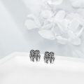 wholesale 925 Sterling Silver Celtic Knot Stud Earrings - Unique Animal Design  for Her-0-1