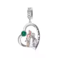 wholesale 925 Sterling Silver Family Love Charm Bracelet Wholesale for Daughter Mother Lover - Birthday Valentine's Day Gifts-0-76