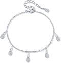 wholesale 925 Sterling Silver Pineapple Charm Anklet - Summer Beach Jewelry for Women-0-0
