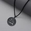 wholesale Sterling Silver Stone Memento Mori Necklace Stoic Virtues Amor Fati Unisex Gift-0-8