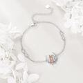 wholesale 925 Sterling Silver Infinity Moon Girls Charm Bracelet Friendship s for Women-0-1