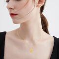 wholesale 14K Gold Daisy Pendant Necklace Minimalist Floral s for Her-0-1