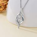 TOUPOP Sterling Silver Infinity Pendant Necklace For Mother-0-3