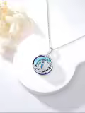 TOUPOP Sterling Silver Crystal Animal Necklace Gift For Women-0-4