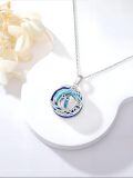 TOUPOP Sterling Silver Crystal Animal Necklace Gift For Women-0-4