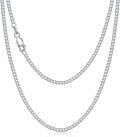 wholesale Sterling Silver Cubic Zirconia Simulated Diamond Tennis Necklace 14 26 -0-30