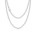 wholesale 925 Sterling Silver Green Cubic Zirconia Tennis Chain Necklace For Women-0-0