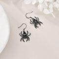 wholesale 925 Sterling Silver Spider Shape Drop Earring Charms s for Women Girls-0-3