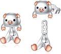 wholesale 925 Sterling Silver Piggy Stud Earrings for Women - Cute Animal Jewelry-0-0