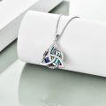 wholesale TOUPOP Christmas Gifts For Women 925 Sterling Silver Celtic Knot Necklace Irish Jewelry Birthday Anniversary Valentine's Day Gifts For Women Wife Girlfriend Her Daughter -0-2