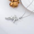 wholesale Sterling Silver Urn Cross Necklace for Ashes Cremation Jewelry with Funnel Kit-0-4